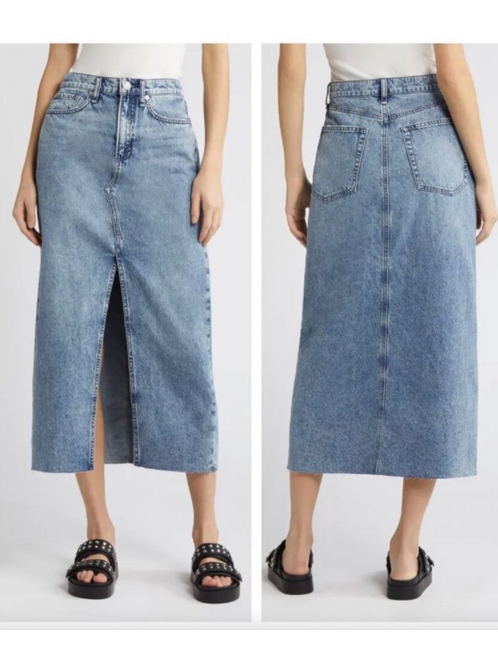Rag & Bone Clara High Waisted Skirt Size 27